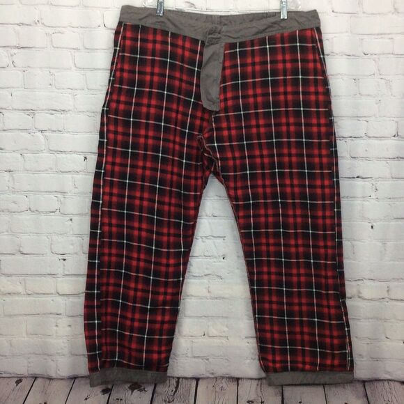 Red Head Flannel Lined Cargo Pants Men 44x30 Gray Straight Leg Outdoor Workwear - Picture 4 of 11